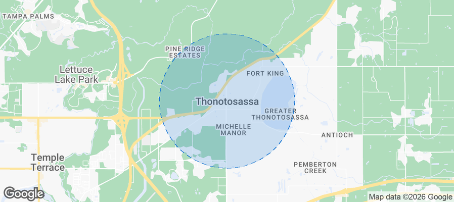 Thonotosassa Airbnb map